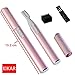 KIKAR Portable Electric Eyebrow Shaper - Safety Beauty Knife For Underarm / Leg / Body / Face / Hair - Stylish Metal Case Trimmer Shaver (Battery Operated)