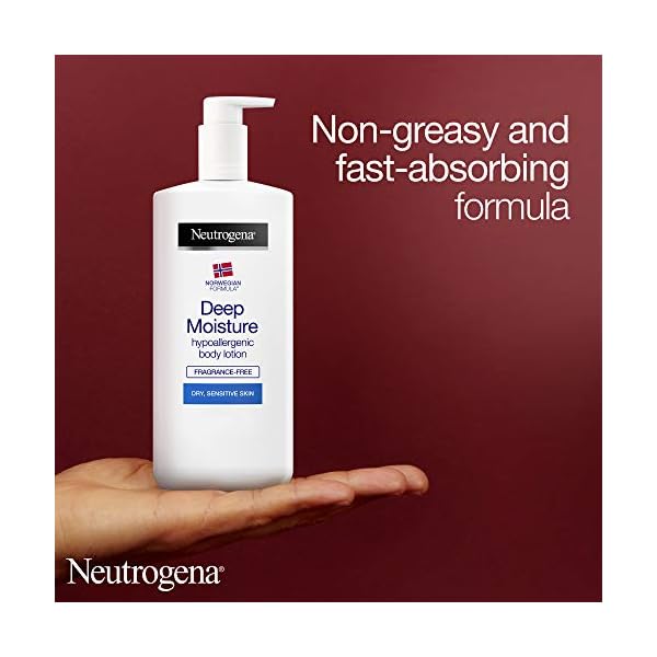 Neutrogena Norwegian Formula Deep Moisture Body Lotion Dry and Sensitive Skin, 400ml