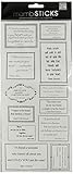 Me & My Big Ideas Sayings Stickers 5-1/2-Inch-by-12-Inch Sheet Packaged, Friendship Quotes