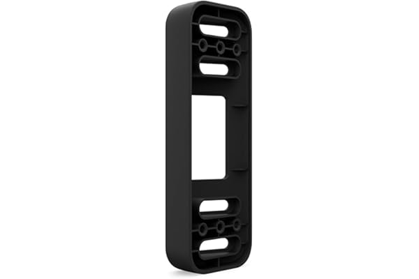 Corner Mount for Blink Wired Doorbell 2K+ (newest model) â€” Easy install, angle left or right for flexibility and optimal views, Black