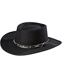 Stetson Men's Hawk Crushable Wool Gambler Hat