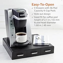 Amazon Basics Coffee Pod Storage Drawer for K-Cup