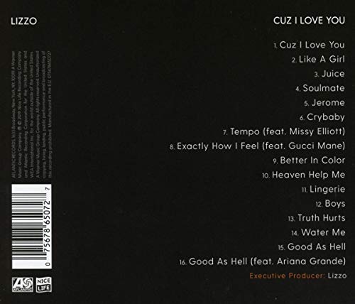 Lizzo Cuz I Love You Super Deluxe Amazon Com Music