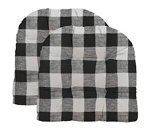 u shaped wicker chair cushions