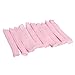 1Pack(100pcs) Non Woven Disposable Hair Shower Cap Pleated Anti Dust Hat Set (pink)