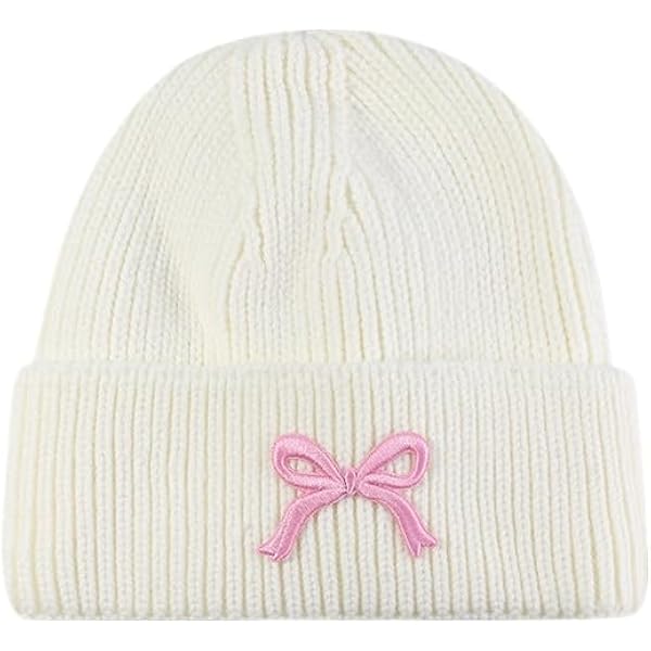 EUC Rag & Bone Addison Pink & Grey 2 Tone Merino Wool Casual Preppy Beanie Hat rag and bone Pink Addison Beanie Rag and Bone main image 4