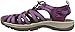 KEEN Women's Whisper Closed Toe Sport Sandals, Grape Kiss/Grape Wine, 8