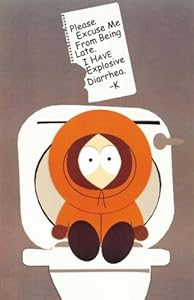 Amazon.com: South Park Poster ~ Kenny Explosive Diarrhea ~ 22x34": Prints: Posters & Prints