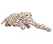 EXPAWLORER Cotton Dental Teaser Puppy Pet Chew Rope Toys for Small Dog Biting 11-inch,Assorted Color Elephant
