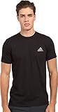 adidas Performance Men's Go-To Performance Short-Sleeve Crew Tee, Medium, Black