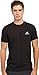 adidas Performance Men's Go-To Performance Short-Sleeve Crew Tee, Medium, Black