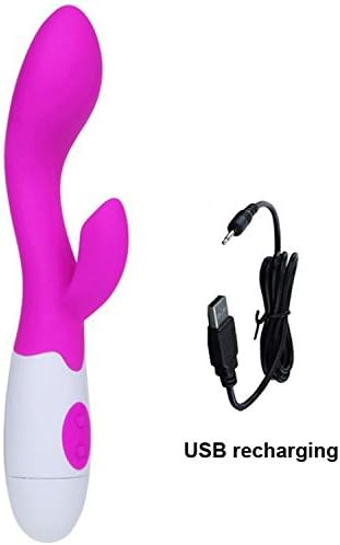 G,Spotter Rabbit Vibretor Toy with Bunny Ears for Privacy Stimulation, Waterproof Stimulator with 10 Vibretion Modes Quiet Motor 3 Telescopic Rotation for Women Pleasure
