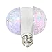 Disco Lights for Parties, Colorful Rotating Magic Ball Lights with 2 Light Bulbs, RGB LED Stage DJ Light for Home Room Dance Parties Birthday Karaoke Halloween Christmas Wedding Show Club Decorations