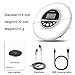 Portable CD Player, Soulcker Personal Compact Disc CD Player with Headphones Jack, Anti-Skip/Shockproof Protection Small Music CD Walkman Players with LCD Display for Adults Students Kids(White)