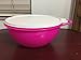 Tupperware 12 Cup Thatsa Mini Bowl in Electric Hot Pink with Snow White Seal