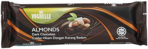 Vochelle Almonds Dark Chocolate, 40 g price in UAE | Amazon UAE ...
