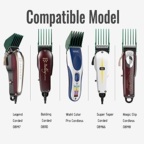 3 Inch Clipper Guards, Hair Clipper Guide Combs Premium for Wahl