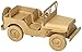 Leolandia Off-Road Pre-Assembled Creative Cardboard Car Model, Natural