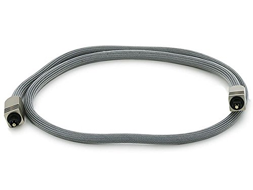 Premium Optical Toslink Cable w/ Metal Fancy Connector (3 feet)