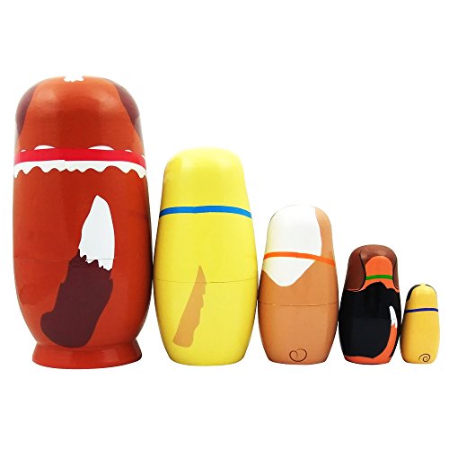 5 Nesting+Handmade+Matryoshka+Birthday+Decoration