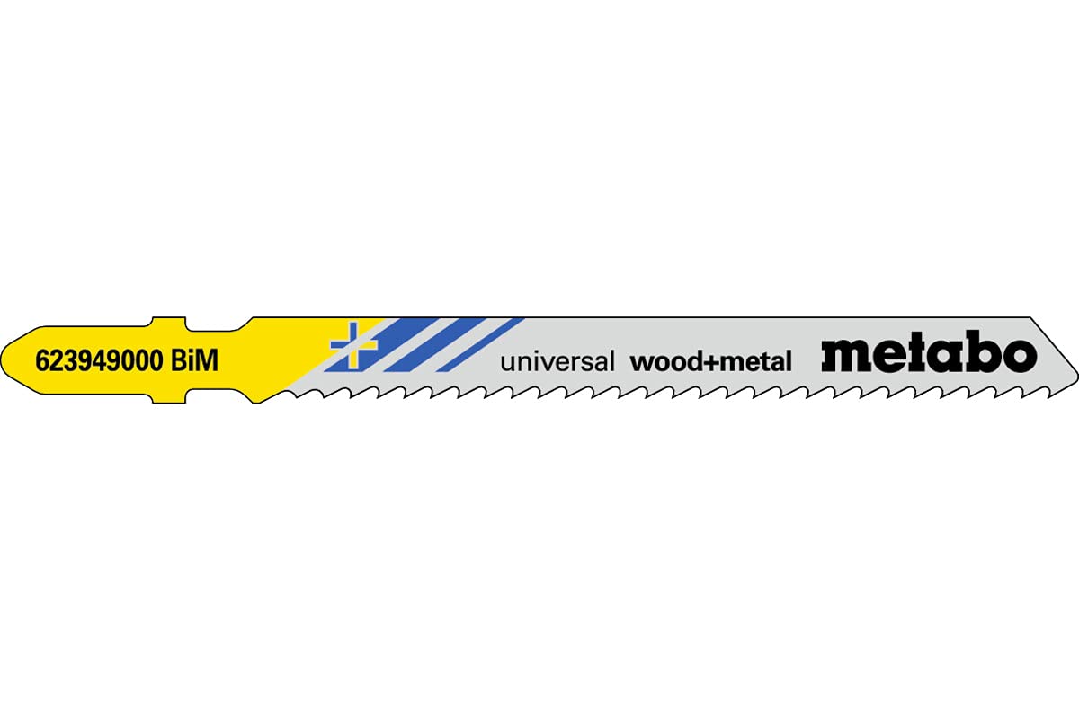 5 hojas para sierra de calar "universal wood + metal" 90/2,5 mm (623949000)