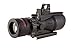 Trijicon TA648RMR-308 ACOG 6x48 Machine Gun Optic, Dual Illuminated Red Chevron .308 Ballistic Reticle, M1913 Rail, 6.5 MOA RMR Sight