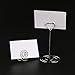 ULTNICE Table Number Holders Table Number Stands Photo Holder Photo Clip for Weddings Party Gatherings -Pack of 15pcs