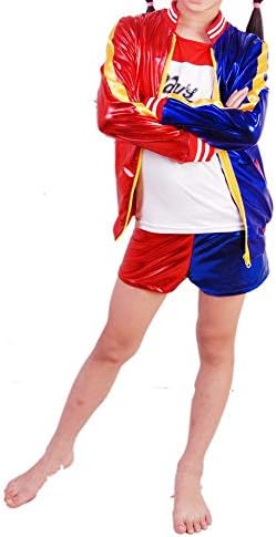 Alian Masquerade Costume Cosplay Halloween Costume Suicide Squad Clown Female Role Playing Children's Movie Uniform Cosplay