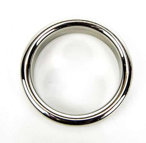 Bound to Please CockRings Metal Cock and Ball Ring, 40 mm, Silver - Image 5