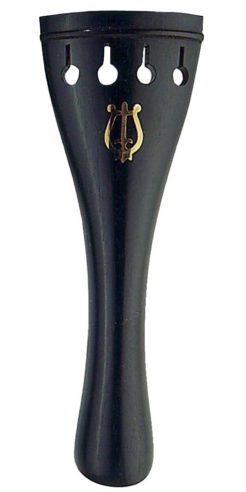 GEWA Violin tailpiece Ebony 4/4 Ring eye Made in Germany