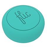 Flic -The Wireless Smart Button, Turquoise - The World's Smartest Button - Control Your Smart Home Devices, apps and Services with The Push of a Button
