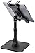 ARKON Mounts Slim-Grip Tablet Holder Stand for Desks, Tabletops | Universal Fit | Strong Weighted Base | Solid Adjustable Arm | Compatible with iPad, Samsung, Google, Kindle, and more | TABSTAND4