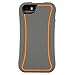 Griffin Cell Phone Case for iPhone 5/5s/5SE - Retail Packaging - Grey/Orange
