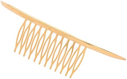 Amazon プリュイ Pluie Crescent Comb へアーコーム ゴールド 並行輸入品 ブローチ 通販