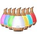200ml Essential Oil Defuser , Newest Version Wood Grain Cool Mist Oil Diffuser Aromatherapy Humidifier Ultrasonic - Lights Changing - Waterless Auto Shut-off for Office Home Bedroom Baby Room Yoga Spa