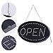 T-SIGN Open Sign,19x10 Inches Neon Open Sign with 3 Lighting Modes Led Open Signs for Business, Stores, Bars, Shops, Including Business Hour Sign and Suction Cup Hook