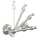 Delta Faucet Meridian Pivoting Toilet Paper Holder, SpotShield Brushed Nickel, Bathroom Accessories, 136669