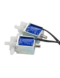 2pcs Dos Posición Tres forma miniatura Válvula Solenoide las pequeñas eléctrico válvula de control de escape Válvula de drenaje DC 5 V 6 V