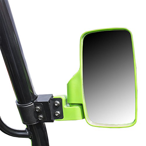image for 8TEN Green Breakaway Adjustable Rear Side View Mirrors UTV Utility Veh