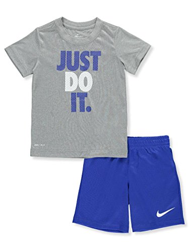 Nike boys  2-piece short set outfit - game royal, 2t