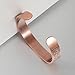 6.5'' Magnetic Copper Bracelets with 6 Magnets for Arthritis or your old lady old father old mother old man