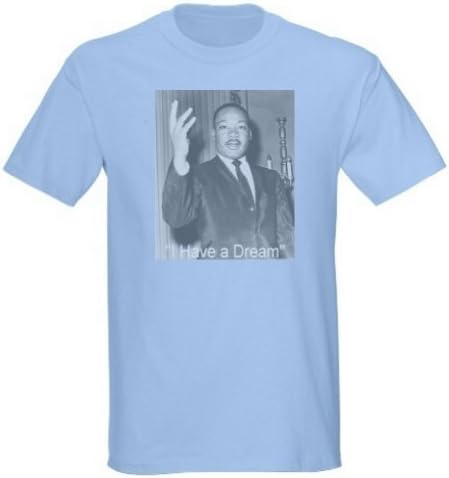 Martin Luther King, Jr. T-Shirt (child Small, Light Blue)