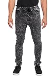 Victorious Mens Drop Crotch Jogger Denim Pants JG803