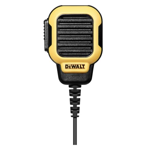 DEWALT DXFRSRM1 Remote Speaker Microphone, FRS Radio Accessory, 2.5mm Jack, PTT…