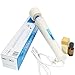Powerful 30 Speed Corded Magic Massager Wand by AuPolus, Full Body Deep Tissue For Muscle Aches and Sports Recovery, White