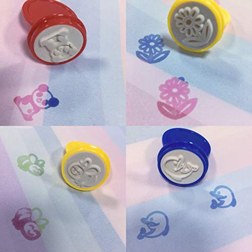 Mummed Water Doodle Replacement Pen Water Drawing Painting pens Watermark Stamp Seal for All Doodle Mats Drawing Painting Boards (4 Pens, 6 Stamp Seals, 1 Plate) - Thumbnail 4
