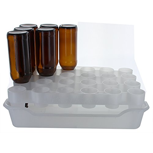 FastRack Bottle Drying Rack Bottle Drying Tree alternative; Dry or Store your Beer, Wine or