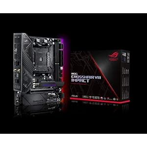 ASUS ROG Crosshair VIII Impact, X570, Mini-DTX Gaming Moederbord, AMD, AM4, Ryzen 3000, 10 Power Stages, PCIe 4.0, M.2…