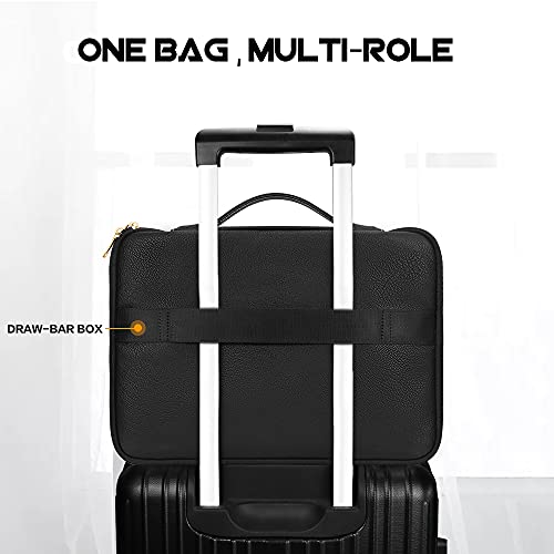 FYY 1213.5" [Premium Leather] Laptop Sleeve Case Cover Bag for MacBook