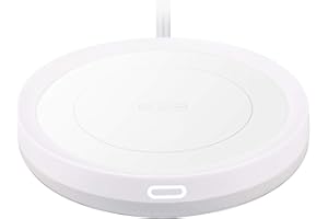 BESTINNKITS White Smart Coffee Auto On/Off Gravity-Induction Mug Office Desk Use, Candle Wax Cup Warmer Heating Plate (Up to 131F/55C), Middle…